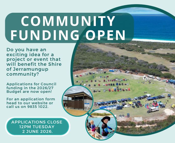 Community Funding Open for 26/27