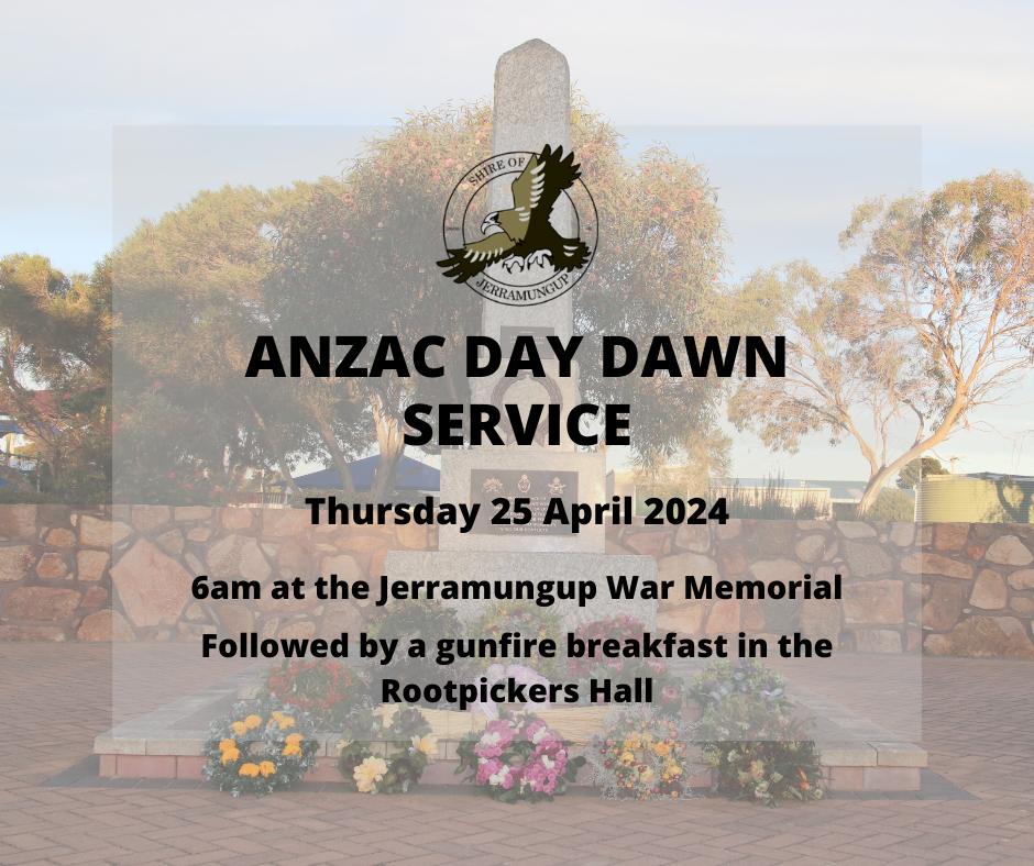 Anzac Day Dawn Service and Gunfire Breakfast 2024